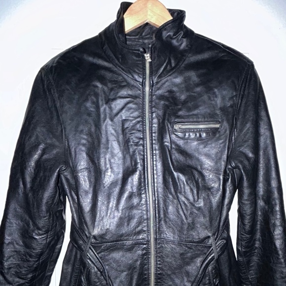New York by Winlit Leather Jacket - Picture 1 of 7